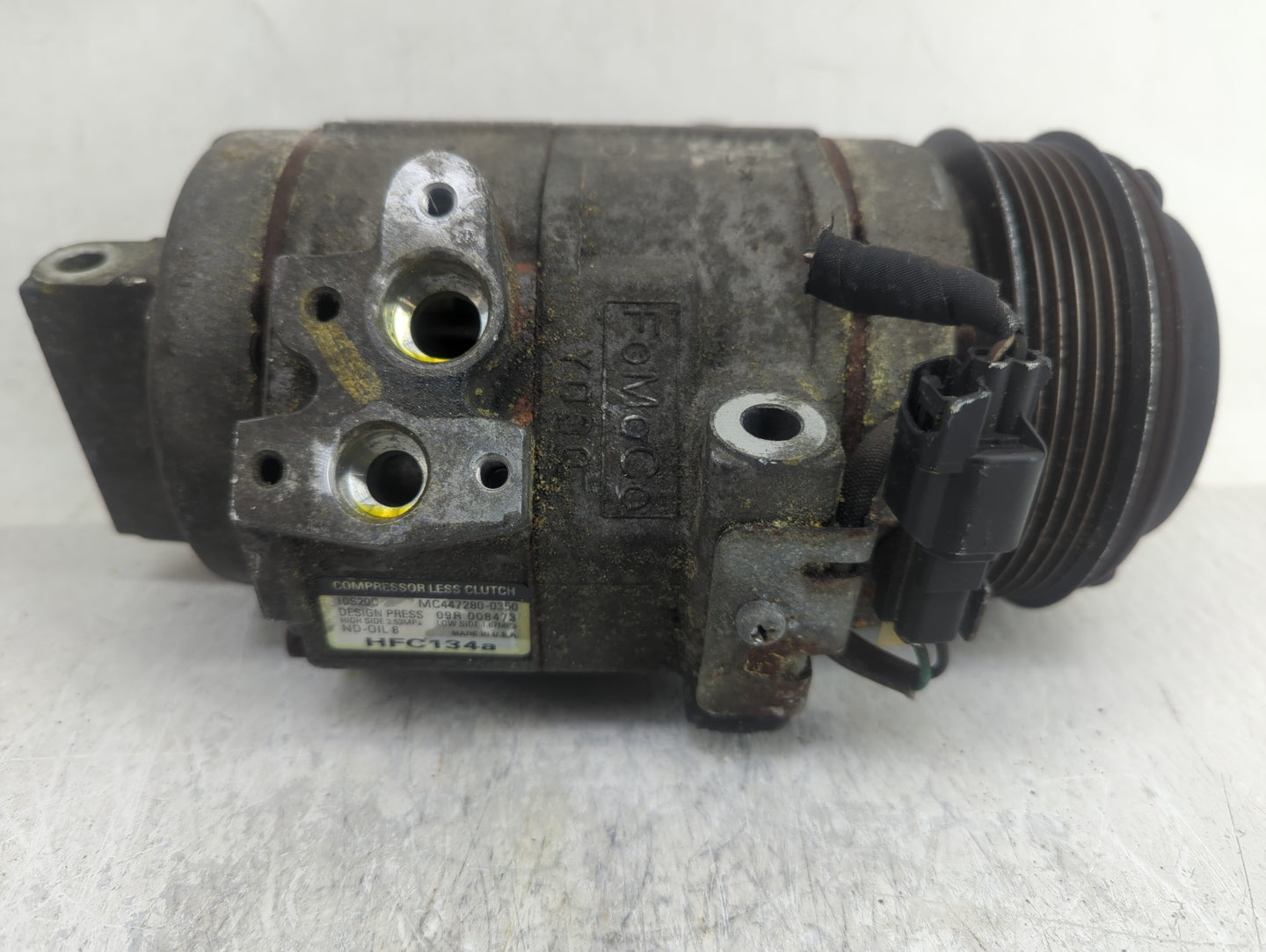 2011-2015 Lincoln Mkx Air Conditioning A/c Ac Compressor Oem - Oemusedautoparts1.com