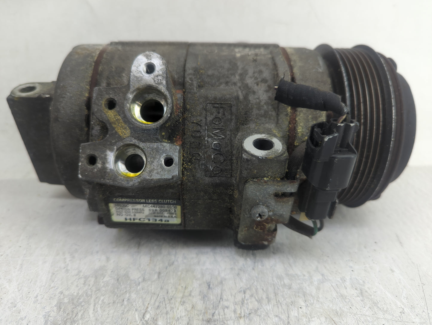 2011-2015 Lincoln Mkx Air Conditioning A/c Ac Compressor Oem - Oemusedautoparts1.com