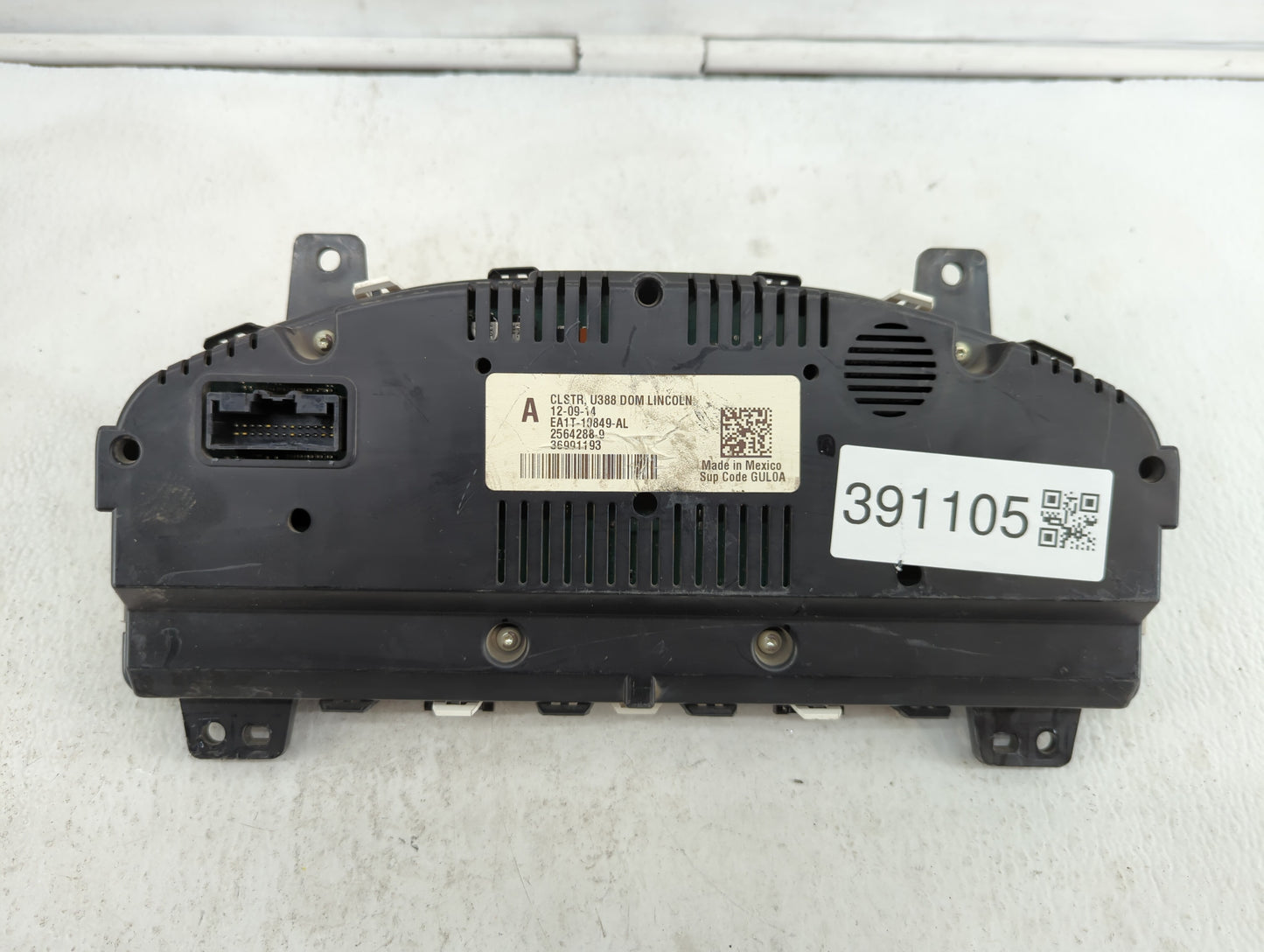 2014-2015 Lincoln Mkx Instrument Cluster Speedometer Gauges P/N:EA1T-10849-AB EA1T-10849-AC, EA1T-10849-AD Fits Fits 2014 20