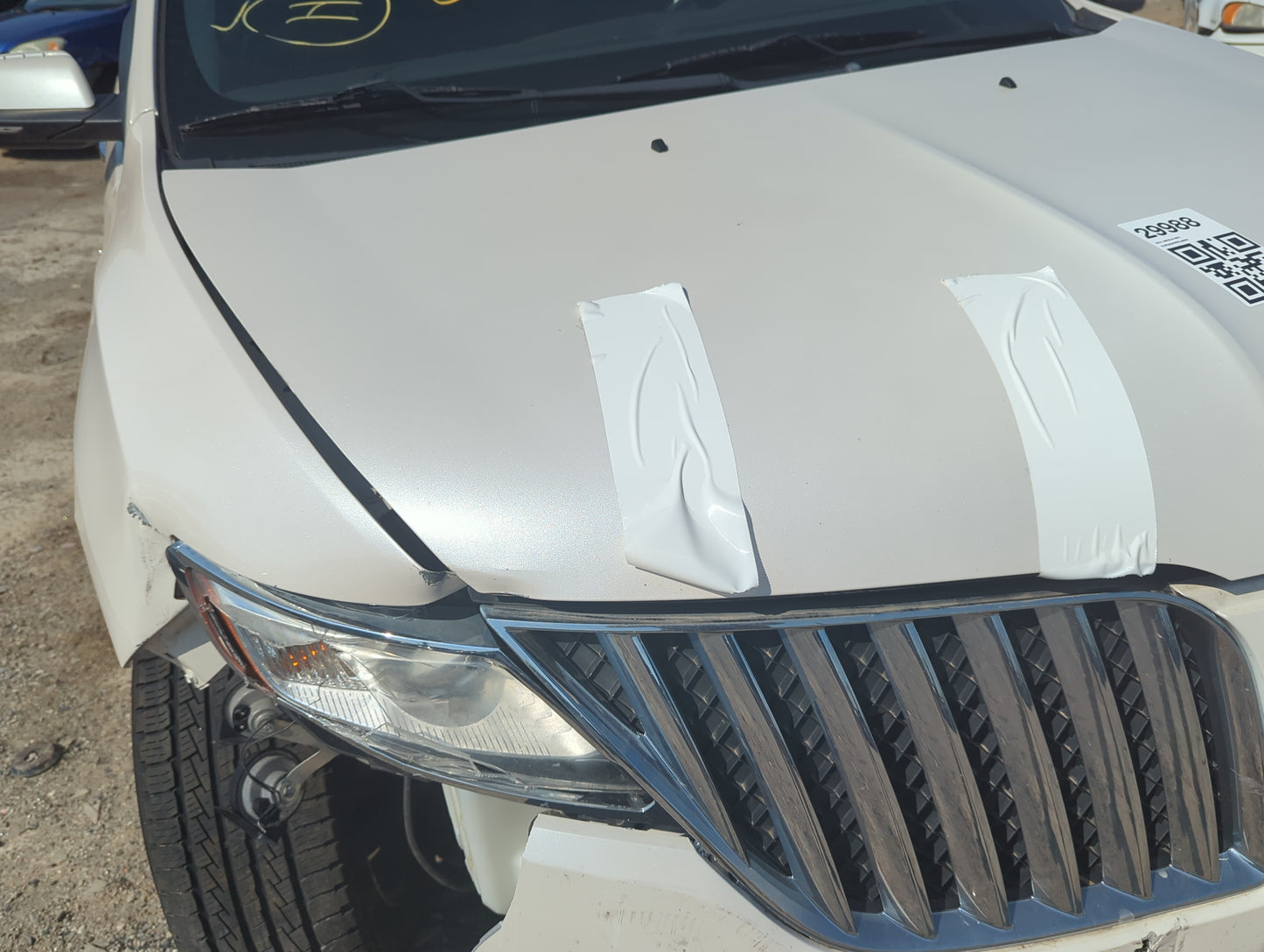 2011-2015 Lincoln Mkx Hood Oem - Oemusedautoparts1.com