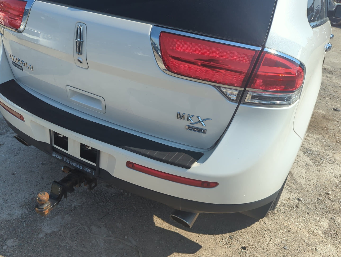 2011-2015 Lincoln Mkx Rear Bumper Assembly Oem 5016945 - Oemusedautoparts1.com