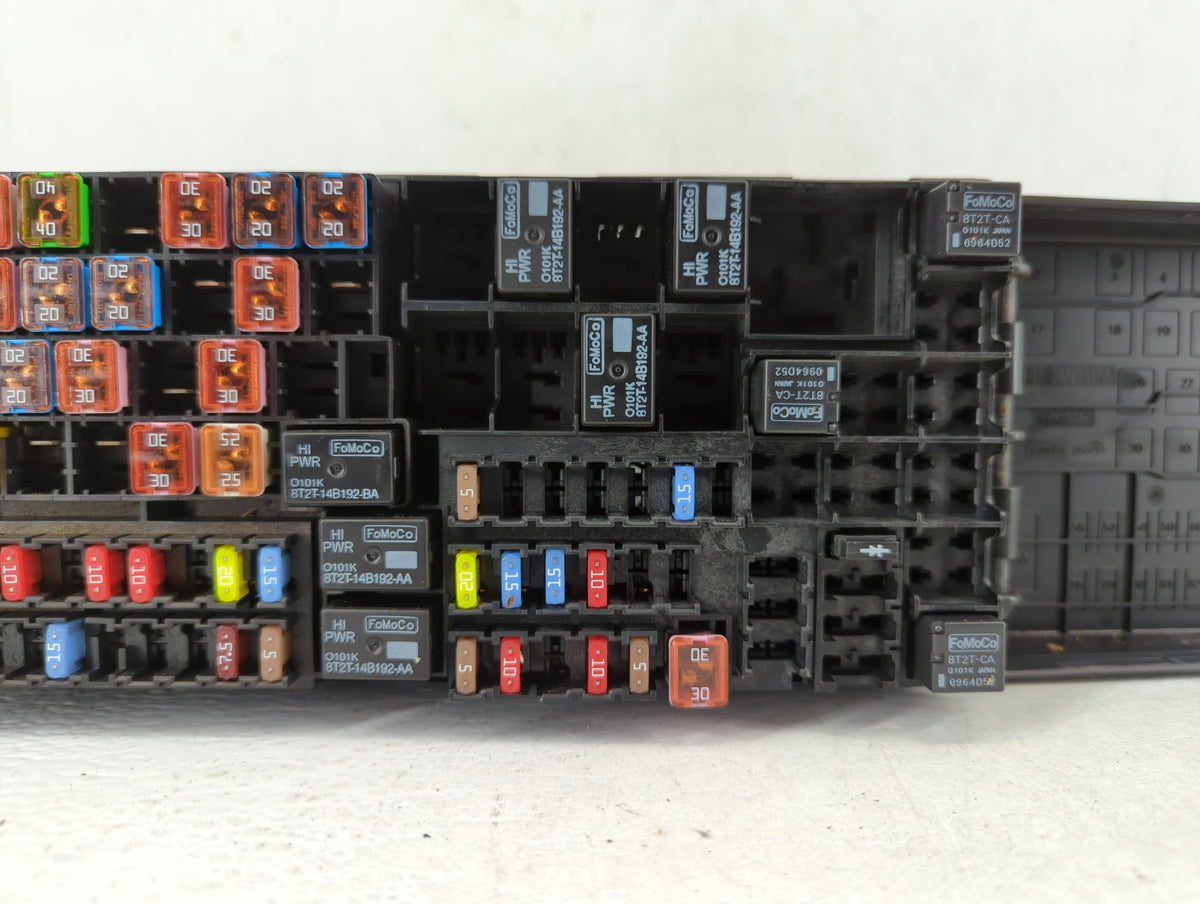 2012-2015 Lincoln Mkx Fusebox Fuse Box Panel Relay Module P/N:2621416148 CA1T-14290-EK Fits Fits 2012 2013 2014 2015 OEM Use