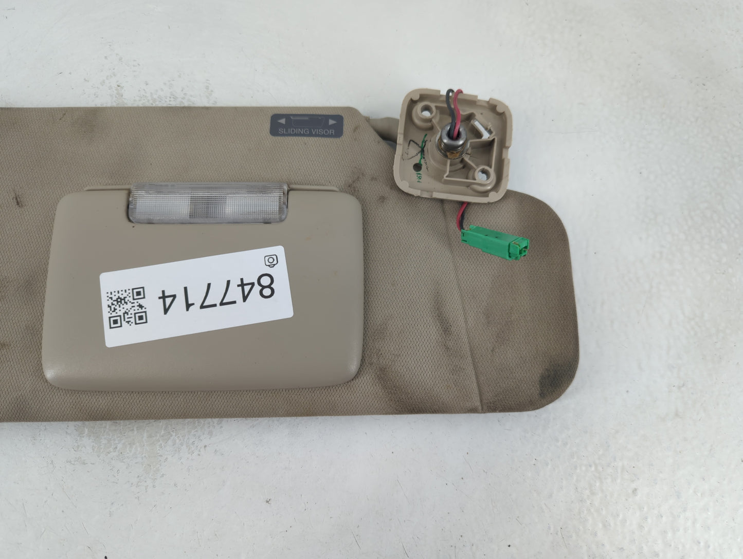 2011-2015 Lincoln Mkx Sun Visor Shade Replacement Passenger Right Mirror Fits Fits 2011 2012 2013 2014 2015 OEM Used Auto Pa