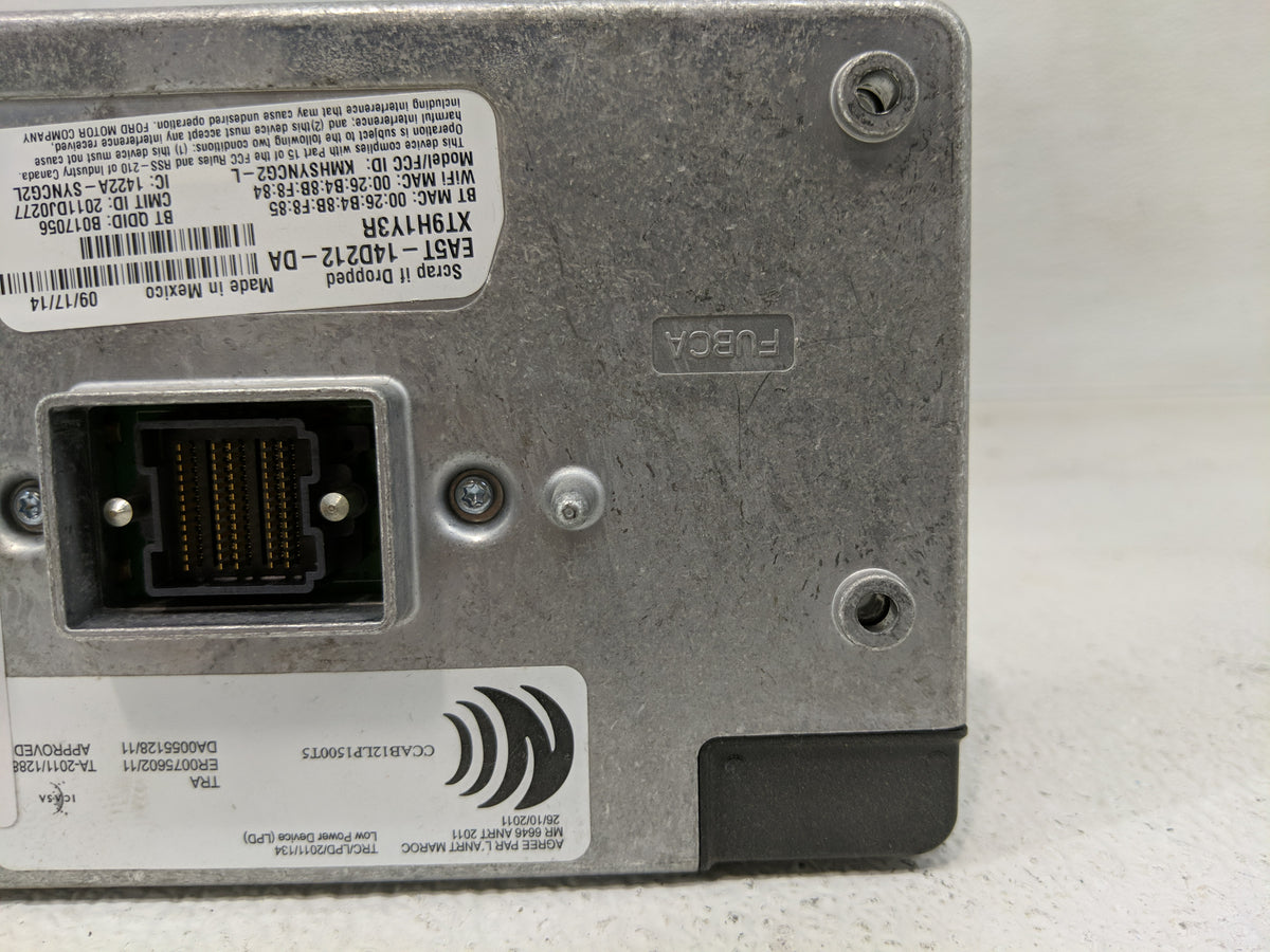 Lincoln Mkz Am Fm Cd Player Radio Receiver 1170760 - Oemusedautoparts1.com