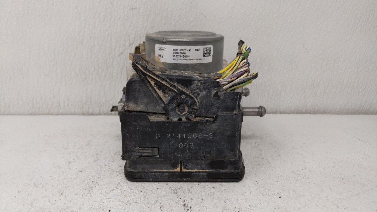 2014-2016 Lincoln Mkz ABS Pump Control Module Replacement P/N:FG98-2C555-AC Fits Fits 2014 2015 2016 OEM Used Auto Parts - O