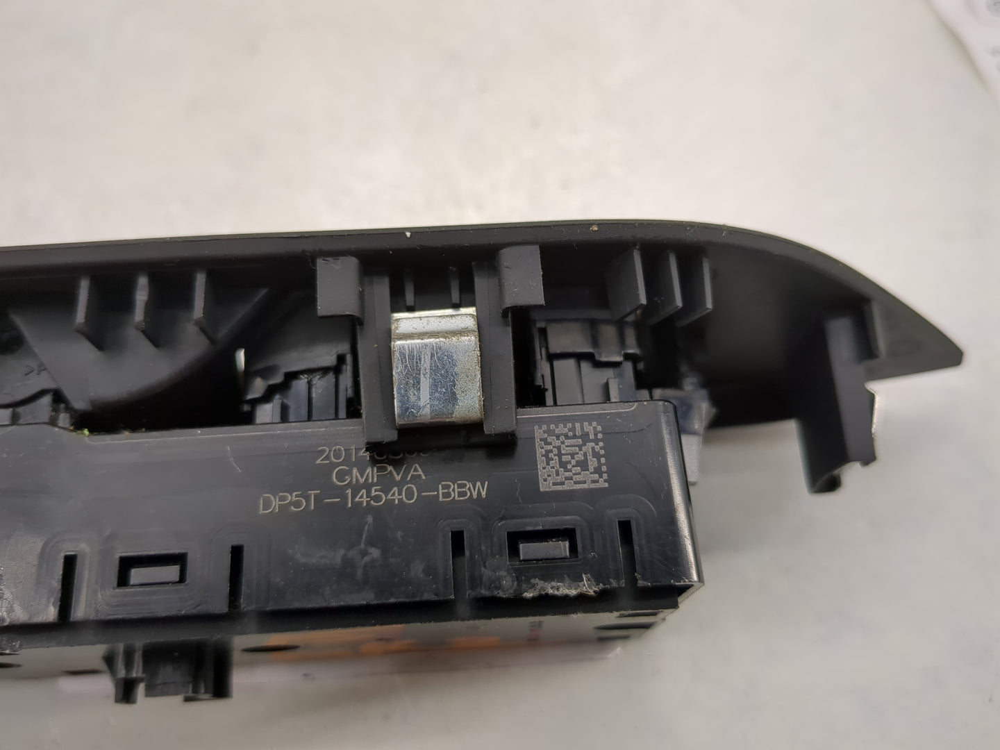 2013-2020 Lincoln Mkz Master Power Window Switch Replacement Driver Side Left P/N:DP5T-14540-BBW Fits OEM Used Auto Parts - 