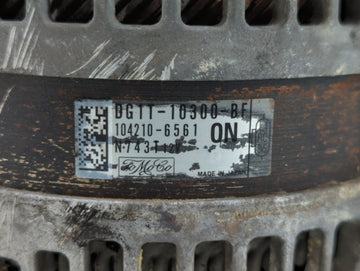 2013-2020 Lincoln Mkz Alternator Replacement Generator Charging Assembly Engine OEM P/N:DG1T-10300-BF DG1T-10300-GA Fits OEM Used Auto Parts