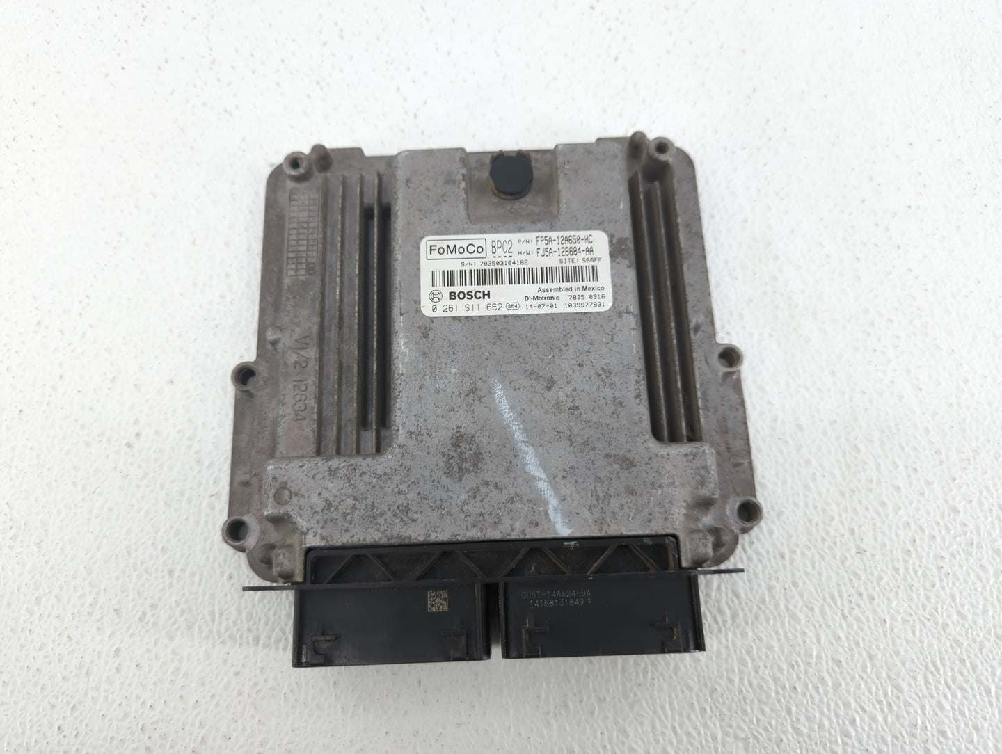 2015 Lincoln Mkz PCM Engine Control Computer ECU ECM PCU OEM P/N:FJ5A-12B684-AA FP5A-12A650-HC Fits OEM Used Auto Parts - Oe