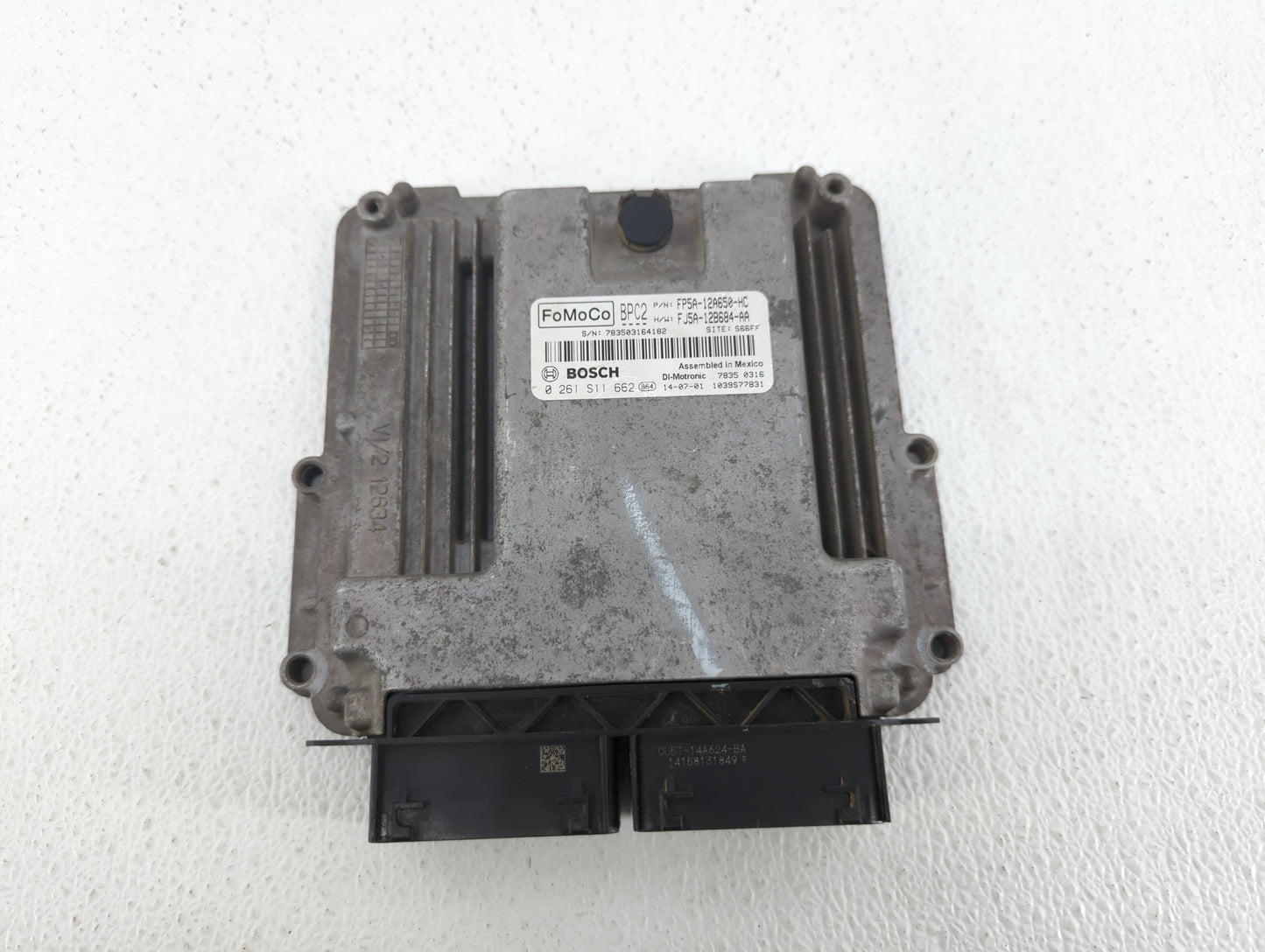 2015 Lincoln Mkz PCM Engine Control Computer ECU ECM PCU OEM P/N:FJ5A-12B684-AA FP5A-12A650-HC Fits OEM Used Auto Parts - Oe