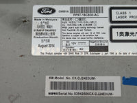 2015-2016 Lincoln Mkz Radio AM FM Cd Player Receiver Replacement P/N:FP5T-18C830-AC Fits Fits 2015 2016 OEM Used Auto Parts 