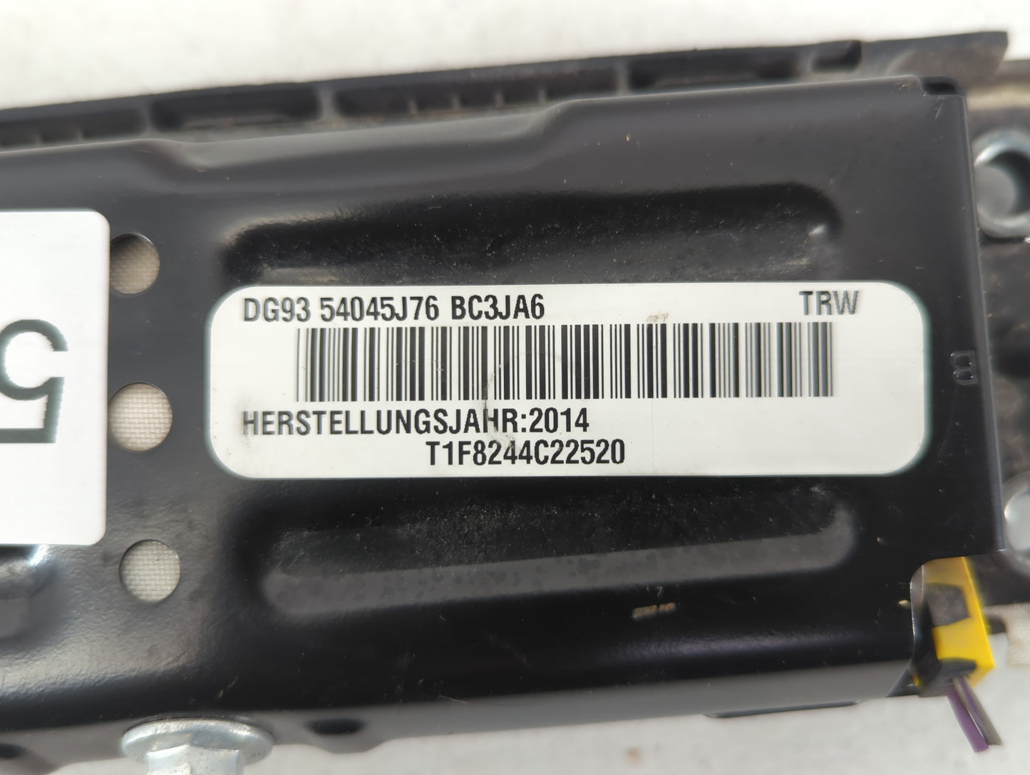 2015 Lincoln Mkz Air Bag Driver Left Steering Wheel Mounted P/N:DG93 54045J76 Fits OEM Used Auto Parts - Oemusedautoparts1.c