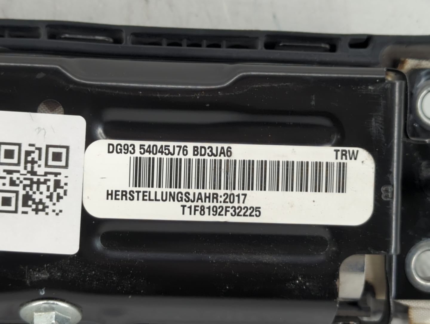 2013-2020 Lincoln Mkz Air Bag Passenger Right Knee OEM P/N:DG93 54045J76 BD3JA6 Fits Fits 2013 2014 2015 2016 2017 2018 2019