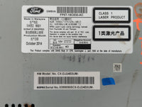 2015-2016 Lincoln Mkz Radio AM FM Cd Player Receiver Replacement P/N:FP5T-18C830-AC Fits Fits 2015 2016 OEM Used Auto Parts 