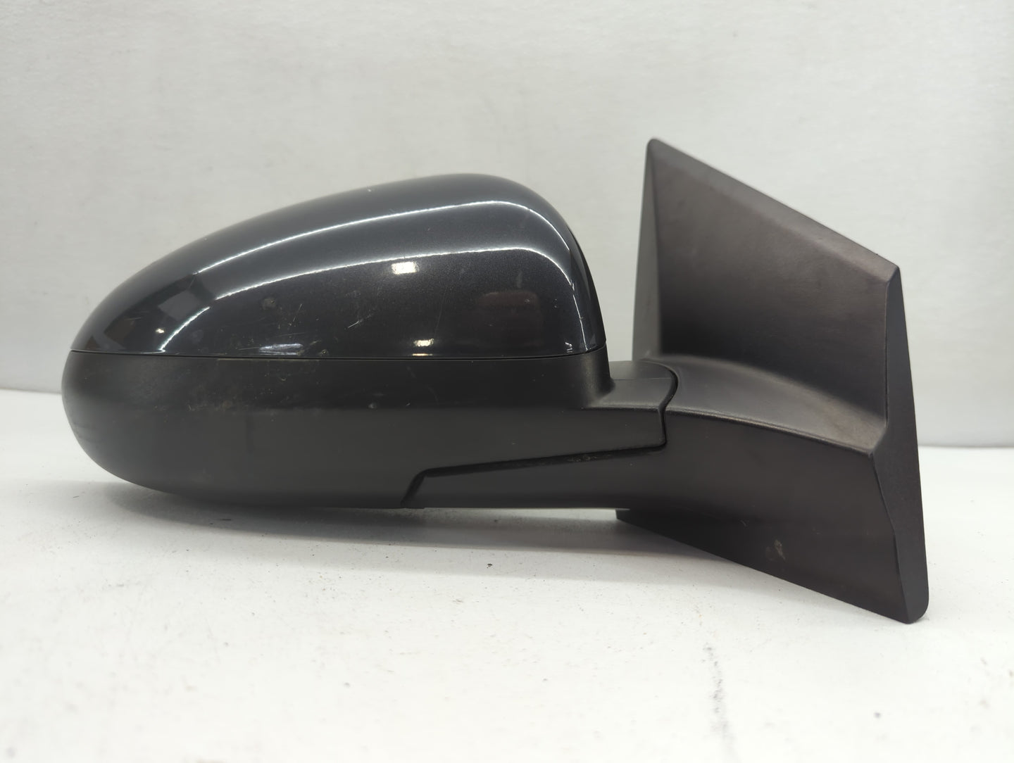 2015-2015 Lincoln Mkz Driver Left Side View Manual Door Mirror Dark Grey - Oemusedautoparts1.com