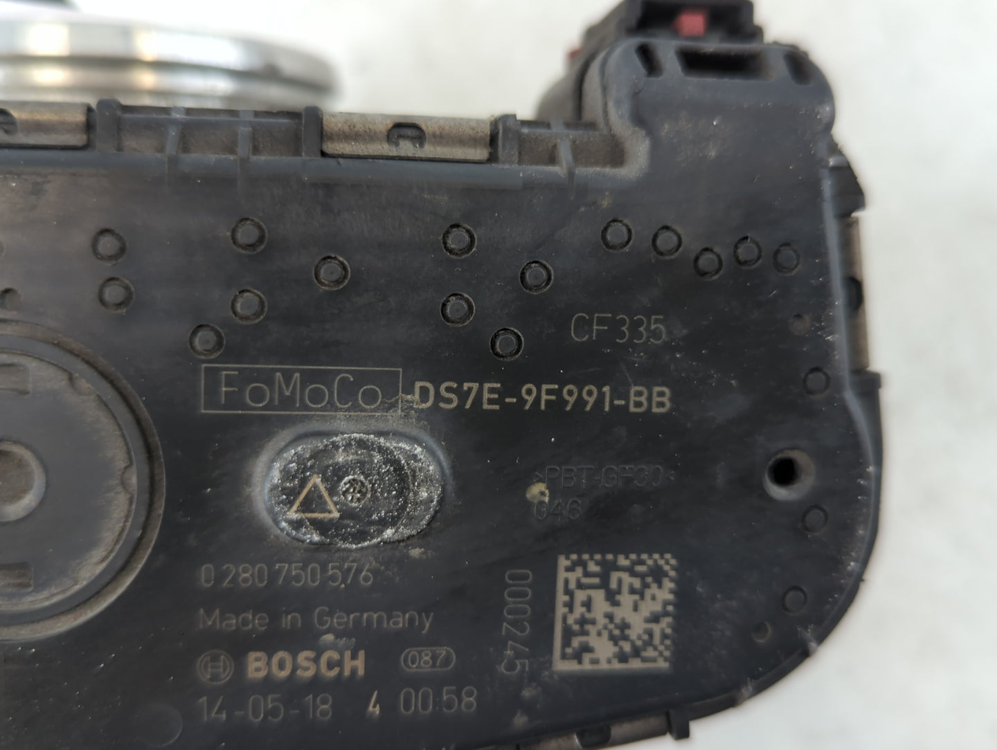 2013-2016 Lincoln Mkz Throttle Body P/N:CM5E 9F991BB Fits Fits 2012 2013 2014 2015 2016 2017 OEM Used Auto Parts - Oemusedau