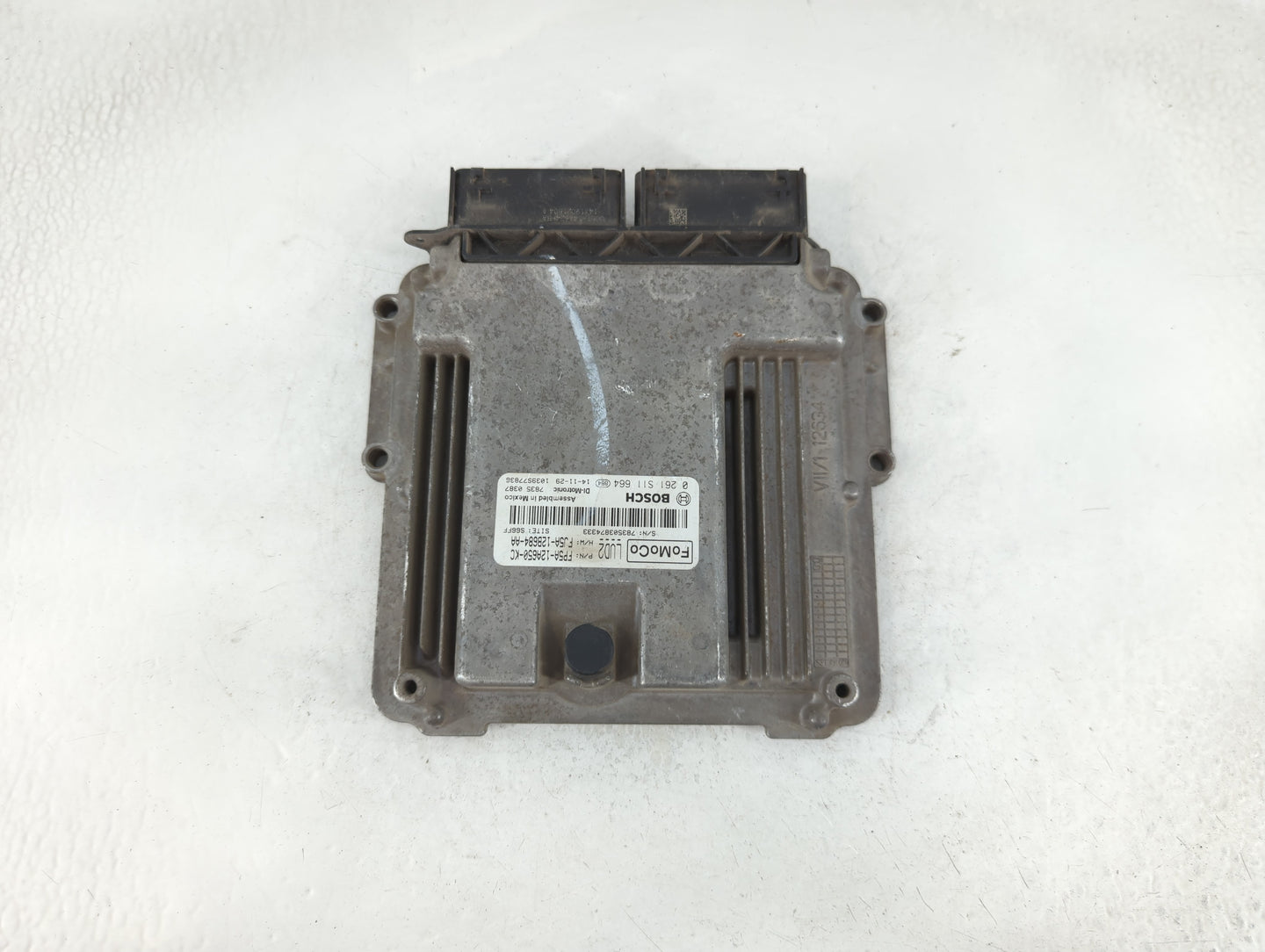 2015 Lincoln Mkz PCM Engine Control Computer ECU ECM PCU OEM P/N:0 261 S11 664 FJ5A-12B684-AA, FP5A-12A650-KC Fits OEM Used 