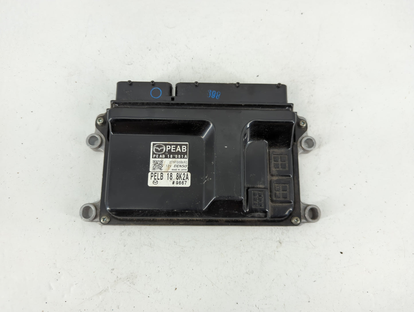 2014-2016 Mazda 3 PCM Engine Control Computer ECU ECM PCU OEM P/N:PEAB 18 881A Fits Fits 2014 2015 2016 OEM Used Auto Parts 