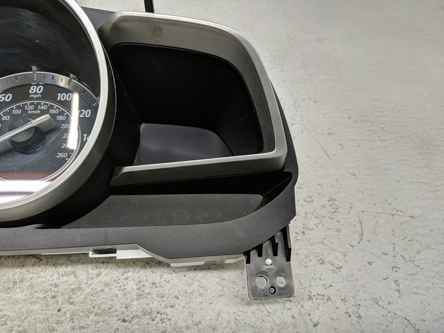 2014-2016 Mazda 3 Instrument Cluster Speedometer Gauges Fits Fits 2014 2015 2016 OEM Used Auto Parts - Oemusedautoparts1.com
