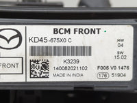 2014-2016 Mazda 3 Fusebox Fuse Box Panel Relay Module P/N:KD45-675X0 Fits Fits 2014 2015 2016 OEM Used Auto Parts - Oemuseda