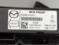 2014-2016 Mazda 3 Fusebox Fuse Box Panel Relay Module P/N:KD45-675X0 Fits Fits 2014 2015 2016 OEM Used Auto Parts - Oemuseda