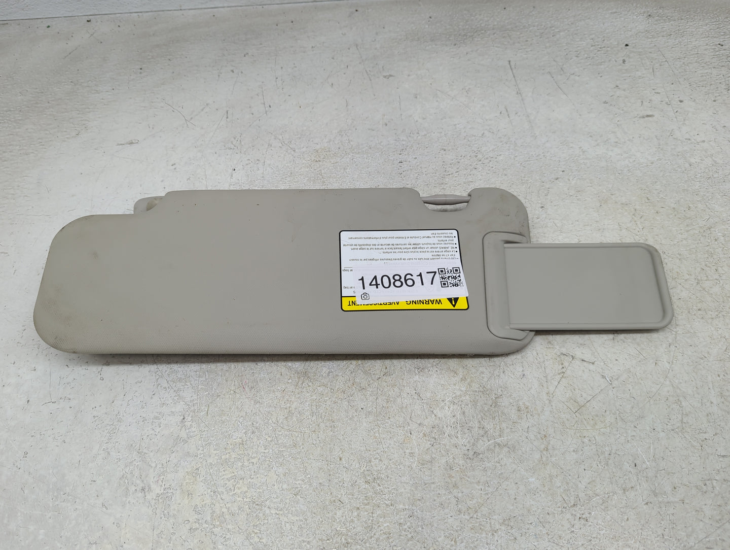 2014-2018 Mazda 3 Sun Visor Shade Replacement Passenger Right Mirror Fits Fits 2014 2015 2016 2017 2018 OEM Used Auto Parts 