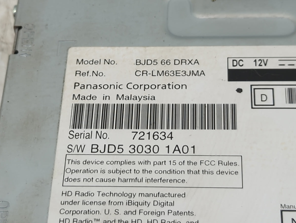 2014-2016 Mazda 3 Multifunction Control Module - Oemusedautoparts1.com