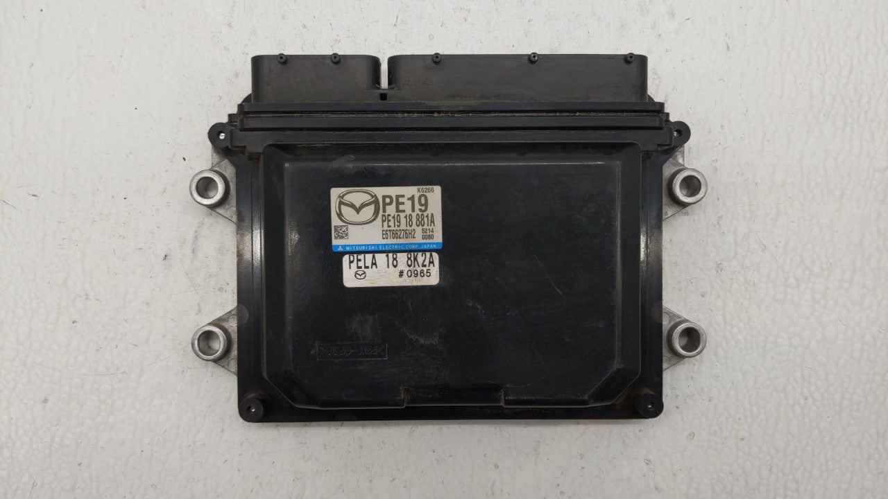 2014 Mazda 3 PCM Engine Control Computer ECU ECM PCU OEM P/N:PE19 18 881A PS5G 18 8K2, PEDM 18 881, PEAB 18 881A, PEDH 18 88