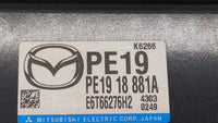 2014 Mazda 3 PCM Engine Control Computer ECU ECM PCU OEM P/N:PE19 18 881A Fits OEM Used Auto Parts - Oemusedautoparts1.com