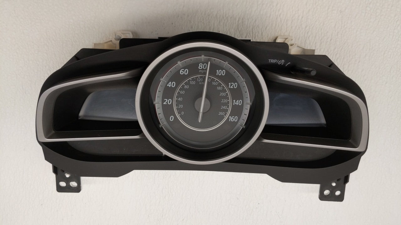 2014 Mazda 3 Instrument Cluster Speedometer Gauges P/N:HABHN1F CBJS9D, HABHN1B Fits OEM Used Auto Parts - Oemusedautoparts1.