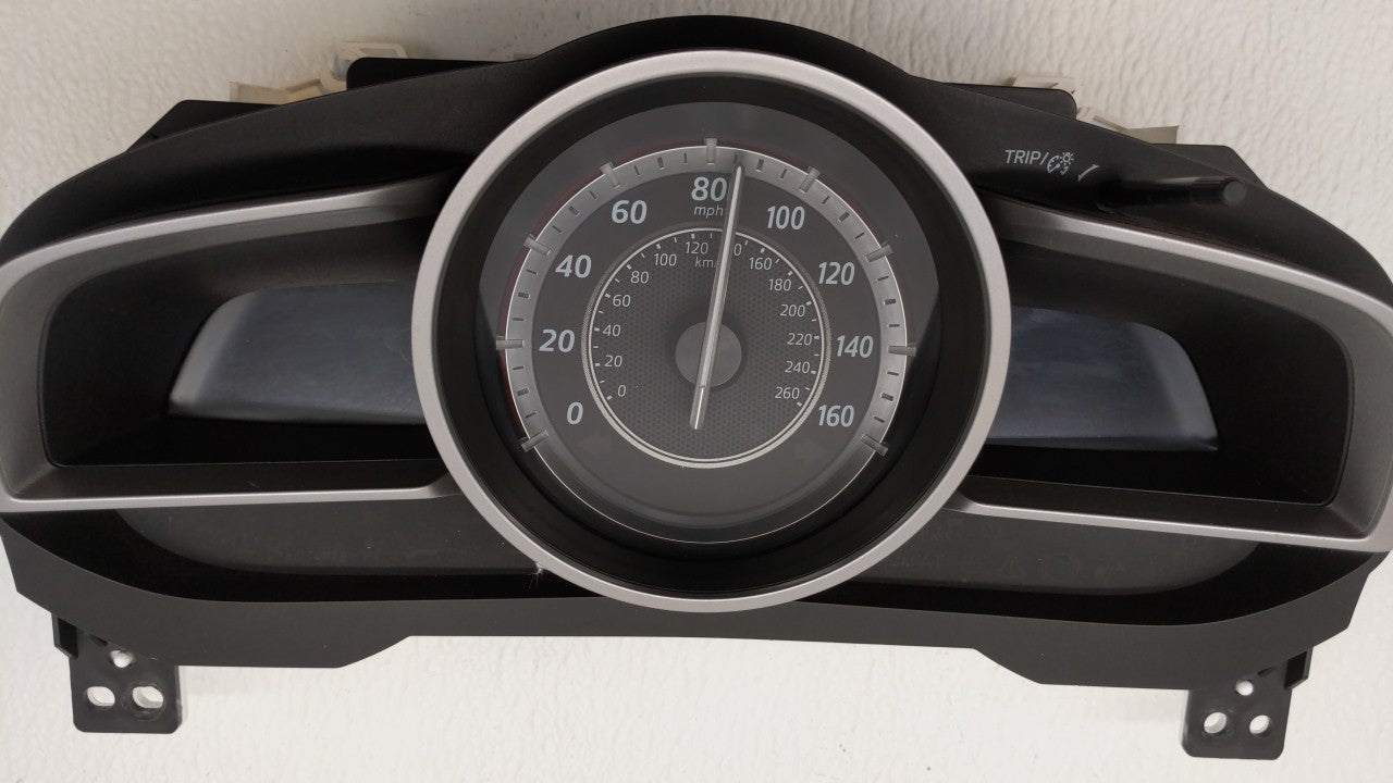 2014 Mazda 3 Instrument Cluster Speedometer Gauges P/N:HABHN1F CBJS9D, HABHN1B Fits OEM Used Auto Parts - Oemusedautoparts1.