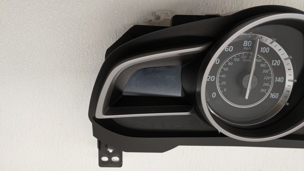 2014 Mazda 3 Instrument Cluster Speedometer Gauges P/N:HABHN1F CBJS9D, HABHN1B Fits OEM Used Auto Parts - Oemusedautoparts1.