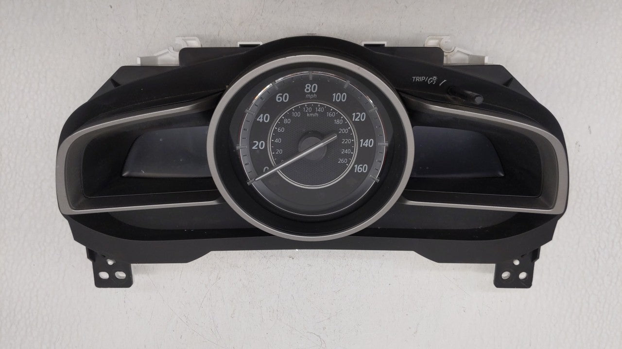 2014 Mazda 3 Instrument Cluster Speedometer Gauges P/N:HABHN1F CBJS9D, HABHN1B Fits OEM Used Auto Parts - Oemusedautoparts1.