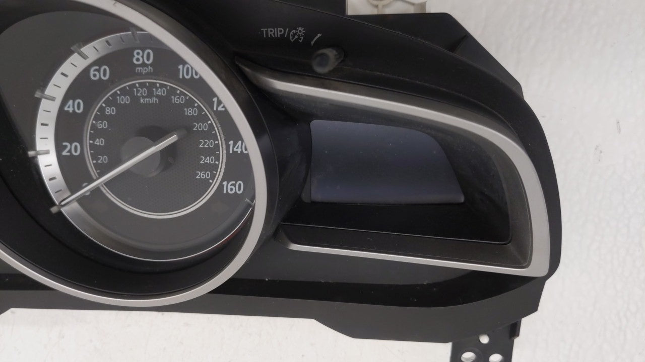 2014 Mazda 3 Instrument Cluster Speedometer Gauges P/N:HABHN1F CBJS9D, HABHN1B Fits OEM Used Auto Parts - Oemusedautoparts1.