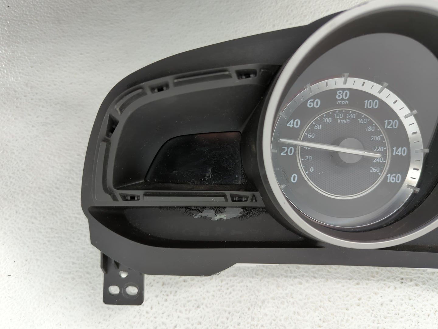 2014 Mazda 3 Instrument Cluster Speedometer Gauges P/N:BJS7 55 430 HABHN1F, CBJS9D, HABHN1B Fits OEM Used Auto Parts - Oemus