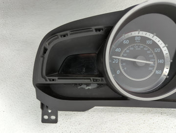 2014 Mazda 3 Instrument Cluster Speedometer Gauges P/N:BJS7 55 430 HABHN1F, CBJS9D, HABHN1B Fits OEM Used Auto Parts