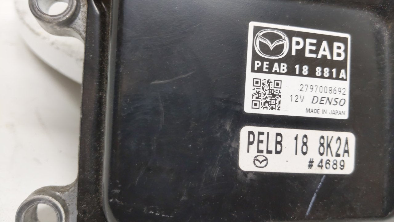 2014 Mazda 3 PCM Engine Control Computer ECU ECM PCU OEM P/N:PE AB 18 881 A Fits OEM Used Auto Parts - Oemusedautoparts1.com