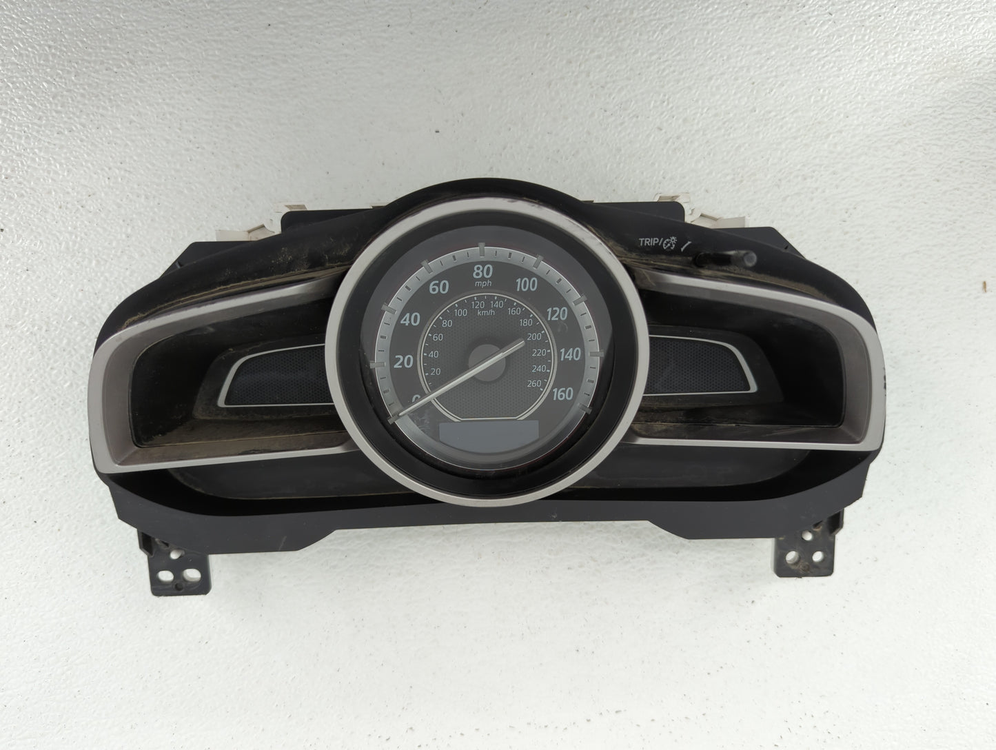 2014 Mazda 3 Instrument Cluster Speedometer Gauges P/N:BHR1 55 430 BJS7 55 430, HABHN1F, CBJS9D, HABHN1B Fits OEM Used Auto 