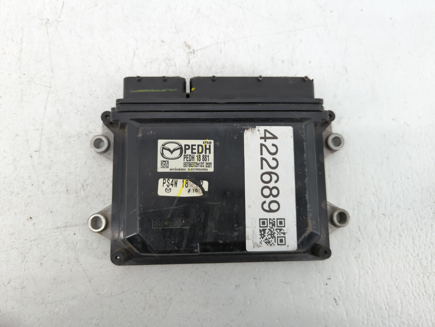 2014-2016 Mazda 3 PCM Engine Control Computer ECU ECM PCU OEM P/N:PEDH 18 881 PEAB 18 881A Fits Fits 2014 2015 2016 OEM Used