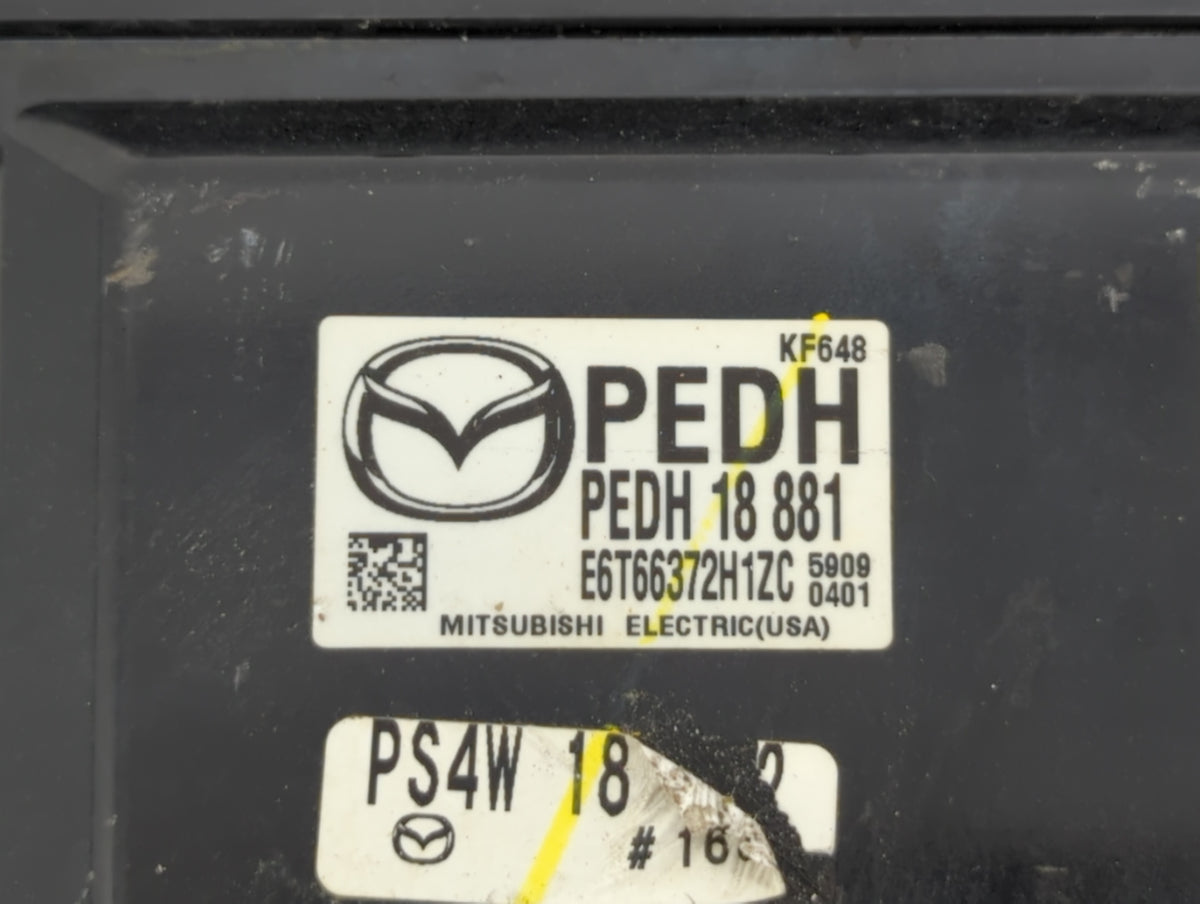 2014-2016 Mazda 3 PCM Engine Control Computer ECU ECM PCU OEM P/N:PEDH 18 881 PEAB 18 881A, 03L 906 012 BP Fits 2014 2015 20