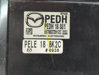 2014-2016 Mazda 3 PCM Engine Control Computer ECU ECM PCU OEM P/N:PEDH 18 881 PE19 18 881A Fits Fits 2014 2015 2016 OEM Used