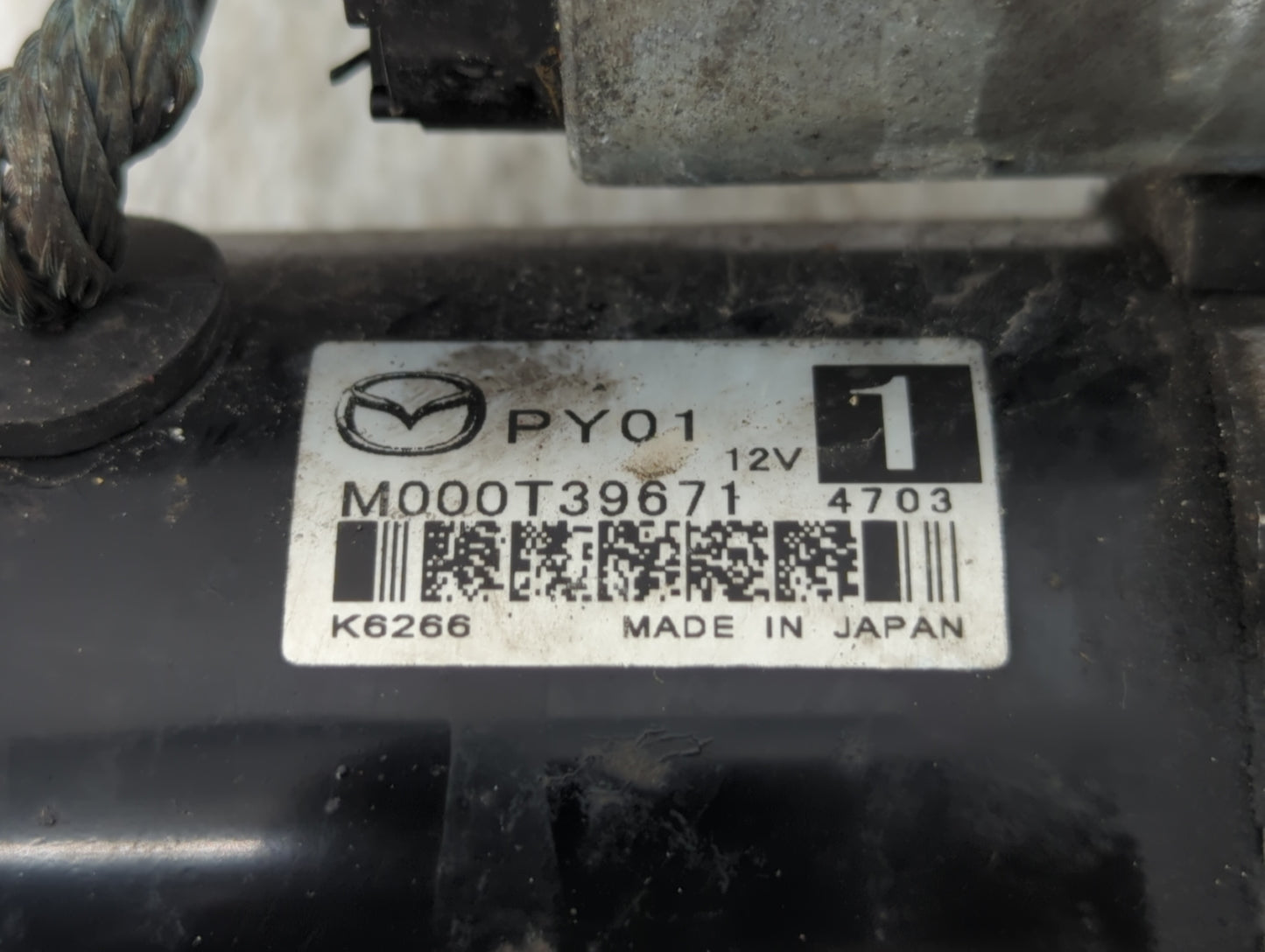 2014-2022 Mazda 3 Car Starter Motor Solenoid OEM P/N:M000T39671 Fits Fits 2014 2015 2016 2017 2018 2019 2020 2021 2022 OEM U