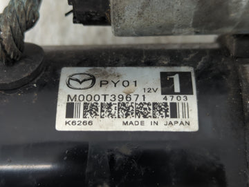2014-2022 Mazda 3 Car Starter Motor Solenoid OEM P/N:M000T39671 Fits Fits 2014 2015 2016 2017 2018 2019 2020 2021 2022 OEM Used Auto Parts