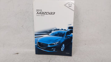 2015 Mazda 3 Owners Manual Book Guide OEM Used Auto Parts - Oemusedautoparts1.com