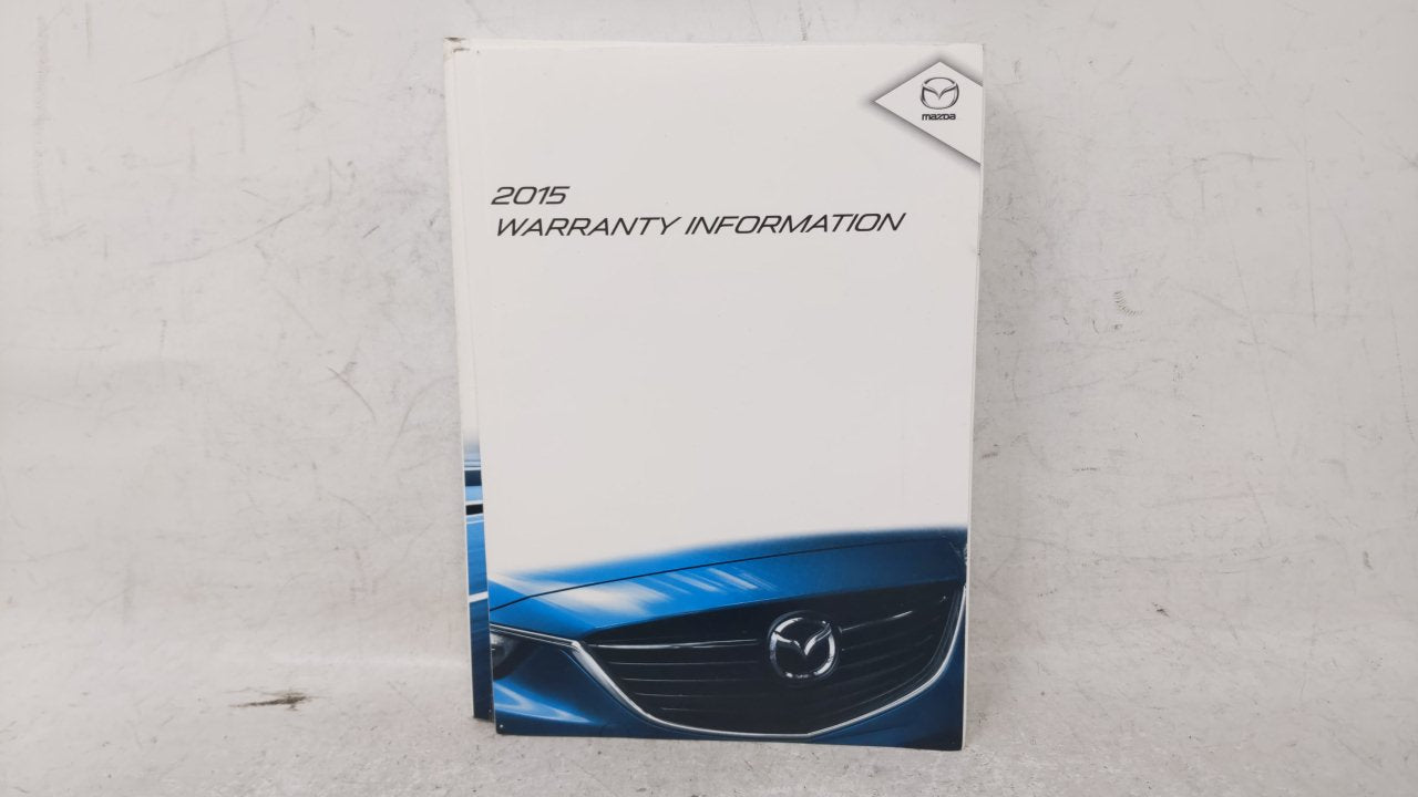 2015 Mazda 3 Owners Manual Book Guide OEM Used Auto Parts - Oemusedautoparts1.com