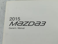 2015 Mazda 3 Owners Manual Book Guide P/N:9999-95-038C-15 OEM Used Auto Parts - Oemusedautoparts1.com