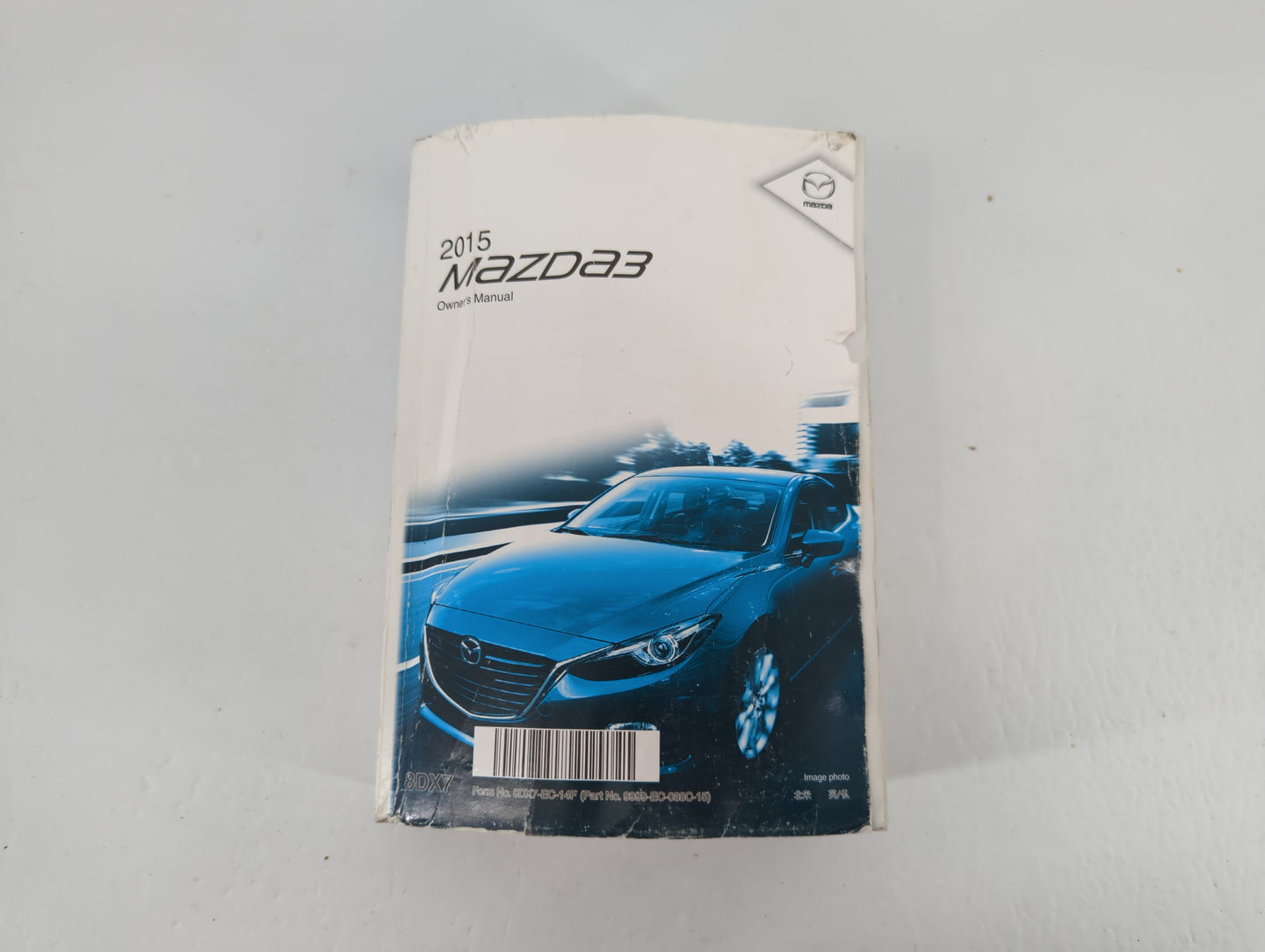 2015 Mazda 3 Owners Manual Book Guide P/N:9999-EC-038C-15 OEM Used Auto Parts - Oemusedautoparts1.com