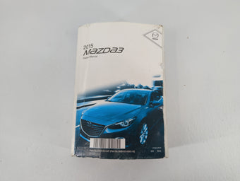 compare product 2015 Mazda 3 Owners Manual Book Guide P/N:9999-EC-038C-15 OEM Used Auto Parts