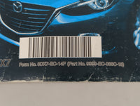 2015 Mazda 3 Owners Manual Book Guide P/N:9999-EC-038C-15 OEM Used Auto Parts - Oemusedautoparts1.com