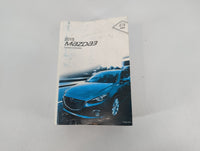 2015 Mazda 3 Owners Manual Book Guide P/N:9999-EC-038C-15 OEM Used Auto Parts - Oemusedautoparts1.com
