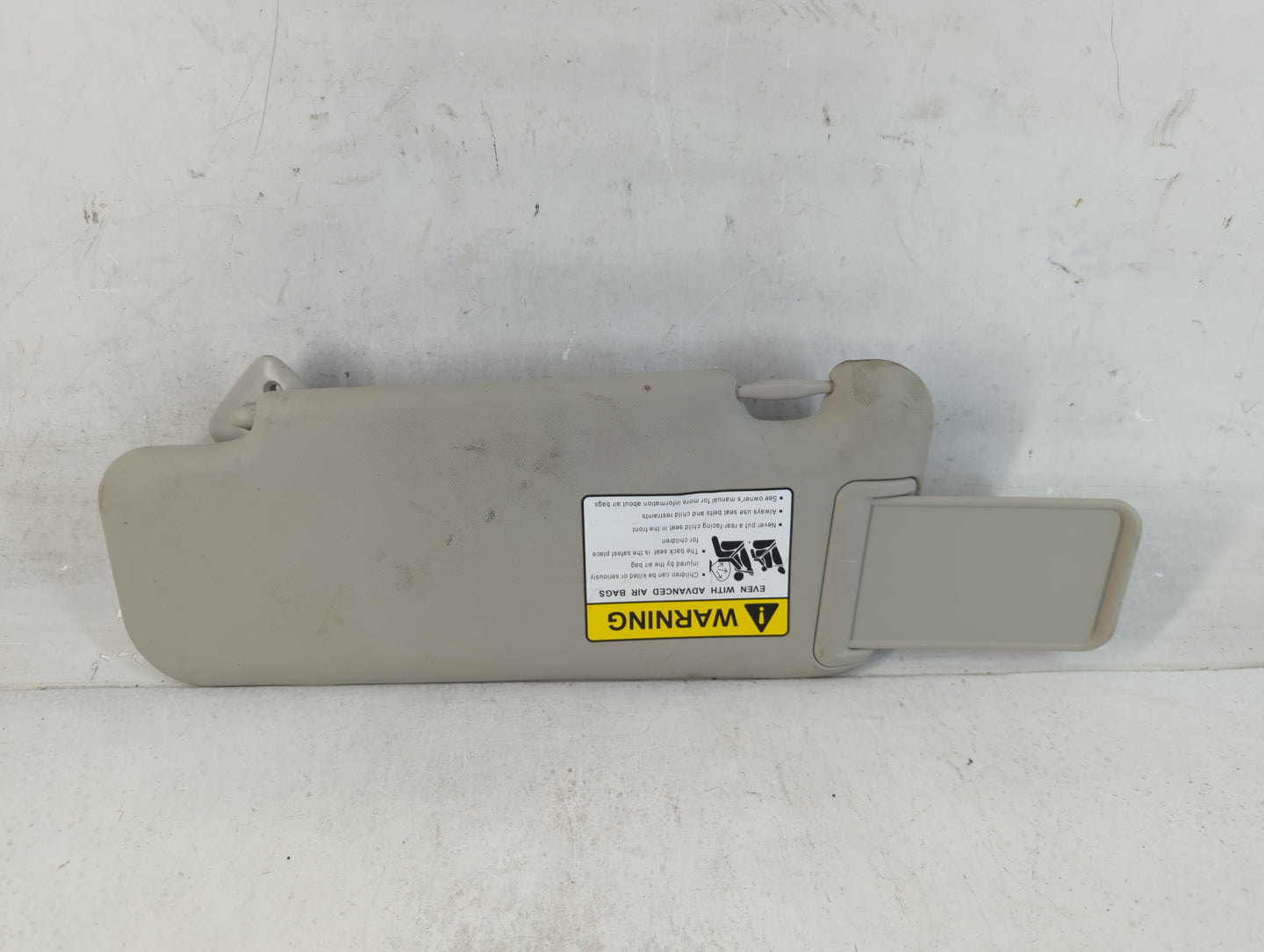2014-2018 Mazda 3 Sun Visor Shade Replacement Passenger Right Mirror Fits Fits 2014 2015 2016 2017 2018 OEM Used Auto Parts 